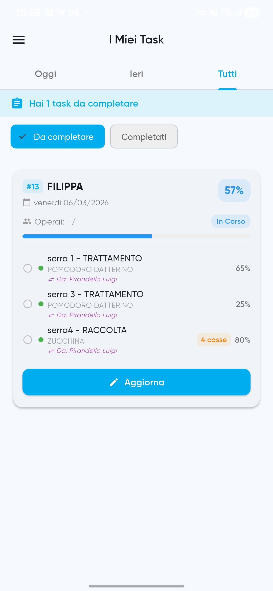 App Impostazioni